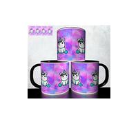 Mug personnalisé 4Ever1 - Kawaii Chat ourson panda licorne unicorn lama lapin design 168 Blanc