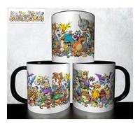 Mug personnalisé 4Ever1 - Kawaii Pokemon Pikachu design 116 Blanc