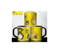 Mug personnalisé 4Ever1 - Kawaii Pokemon Pikachu Totoro design 181 Blanc