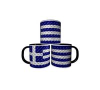 MUG personnalisé 4EVER1 Tasse à café - Drapeau GRECE 05