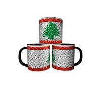 MUG personnalisé 4EVER1 Tasse à café - Drapeau LIBAN 05 G