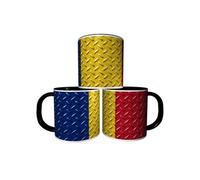 MUG personnalisé 4EVER1 Tasse à café - Drapeau ROUMANIE 05 G