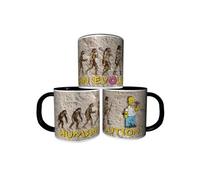 MUG personnalisé 4EVER1 Tasse à café - EVOLUTION DE L'HOMME SUPER HEROS HOMER SIMPSON Réf 20