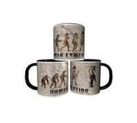 MUG personnalisé 4EVER1 Tasse à café - EVOLUTION DE L'HOMME SUPER HEROS PUNISHER Réf 11