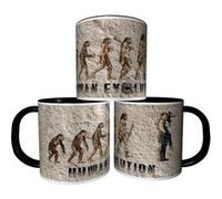 MUG personnalisé 4EVER1 Tasse à café - EVOLUTION DE L'HOMME SUPER HEROS PUNISHER Réf 11 G