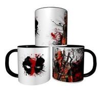 MUG personnalisé 4EVER1 Tasse à café - SUPER HEROS COMICS FUN DEADPOOL Réf 01