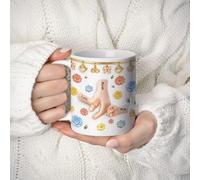 Mug personnalisé avec inscription « You Hold My Hand Also My Heart » - Cadeau d'anniversaire pour maman, grand-mère, famille - Effet gonflé - Personnalisable