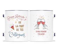 Mug Personnalisé - Bonne Retraite - Cadeau Retraite, Cadeau Depart Retraite Humoristique, Cadeau Retraite Femme, Cadeau Retraite Homme, Mug Retraite, Tasse Retraite