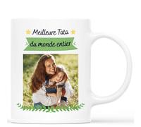 Mug Personnalisé Photo - Meilleure Tata Du Monde - Cadeau Tata, Cadeau Tata Original, Idee Cadeau Pour Tata, Tasse Super Tata, Tasse Tata, Mug Meilleure Tata, Mug Tata