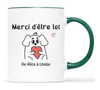 Mug Personnalisé Prénom - Merci D'être Toi - Cadeau Homme Original, Cadeau Femme Original Utile, Tasse a Thé Originale, Tasse à Café Originale, Mug Original Femme, Tasse Merci