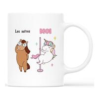 Mug Personnalisé Prénom - Tasse Licorne Les Autres Et Moi - Mug Drole, Mug Humour, Tasse Humoristique, Mug Tasse Humour, Mug Rigolo, Mug Drole Homme, Mug Rigolo Femme