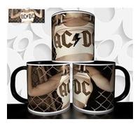 MUG personnalisé Tasse à café - GROUPE ROCK AC/DC ACDC Réf 1334 Blanc