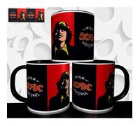 MUG personnalisé Tasse à café - GROUPE ROCK AC/DC ACDC Réf 1336 Blanc