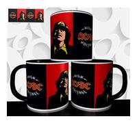 MUG personnalisé Tasse à café - GROUPE ROCK AC/DC ACDC Réf 1336 Blanc