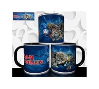 MUG personnalisé Tasse à café - GROUPE ROCK IRON MAIDEN Réf 1339 Blanc