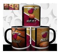 MUG personnalisé Tasse à café - NBA MIAMI HEAT Réf 1275 Blanc G