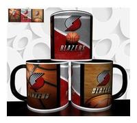MUG personnalisé Tasse à café - NBA PORTLAND TRAIL BLAZERS Réf 1267 Blanc G