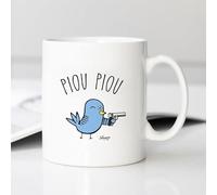 Mug Piou Piou - Mug céramique imprimé en France de la marque SHAMAN