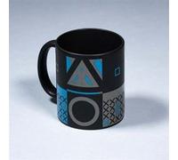 Mug Play Station Icones 325 ml Multicolore G