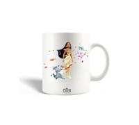 Mug - Pocahontas - Céramique - 30 ompatible lave-vaisselle - Blanc