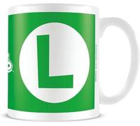 Pyramid International Mug Super Mario Luigi Initial Vert/Blanc Taille unique