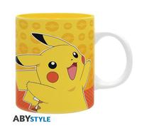 ABYstyle Mug Pokémon 320 ml Bande dessinée Jaune