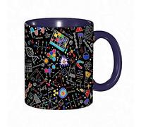 Mug porcelaine fine" Science,Griffonnages scientifiques brillants,Trésors intemporels des mathématiques et des sciences, |Mug humour pour collègue, amis, copains, frères et soeurs |Mug original avec