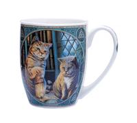 Mug Porcelaine Lisa Parker - Chat Purrlock Holmes, Unique