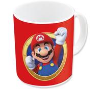 Stor S.L. Mug porcelaine Mario & Luigi 320 ml rouge compatible lave-vaisselle