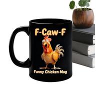 Mug Poulet,Tasses En Céramique Pour Café Chaud - Tasses à Thé Ménagères,pour Jus Bière Lait Étude Salle à Manger Bureau Restaurant Hôtel Enseignants Étudiants