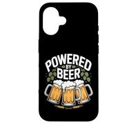 Mug « Powered by Beer Celebratory Cheers » Coque pour iPhone 16