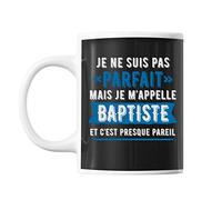 Mug prénom Baptiste homme parfait
