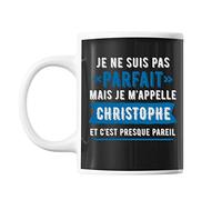 Mug prénom Christophe homme parfait