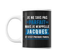 Mug prénom Jacques homme parfait