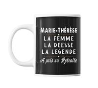 Mug Prénom Marie-Thérèse Cadeau Départ Retraite Tasse Cadeau Personnalisé