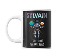 Mug Prénom Sylvain Univers