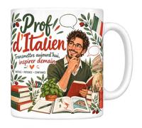 Mug Prof d'Italien - Transmettre Aujourd'hui, Inspirer Demain - 330 ml