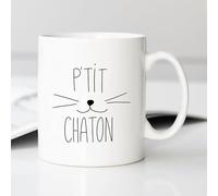 Mug P'tit Chaton - Mug céramique imprimé en France de la marque SHAMAN
