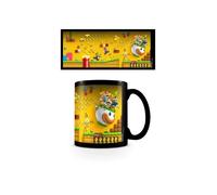 Mug - PYRAMID INTERNATIONAL - Super Mario Bros Gold Coin Rush - Effet thermique - Noir - Porcelaine