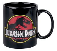 Pyramid International Mug Jurassic Park en céramique noire avec logo 325 ml