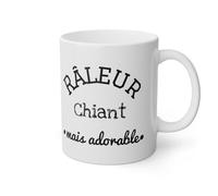 Mug Râleur chiant mais adorable idée cadeau humour drôle Tasse pour homme