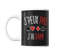 Mug Rami J'peux Pas Noir Tasse Cadeau Personnalisé