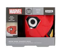 Mug réacteur Arc Iron Man - Officiellement licencié, Tasse thermosensible, Cadeau pour fans d'Avengers, 500ml