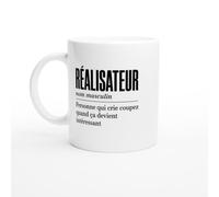 Mug Réalisateur Personne Qui Crie Coupez Quand Ça Devient Intéressant | Mug Fun Cinéaste - Idée Cadeau Originale