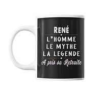 Mug René départ retraite