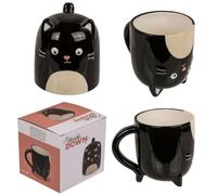 Mug chat à l'envers
