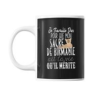 Mug Sacré de Birmanie Je travaille dur