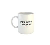 Mug Saint-Valentin Perfect Match - La Tasse du Couple Parfait