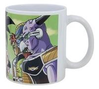 Mug Saiyens Vs Escadron Ginyû Dragon Ball Z 325 ml Multicolore G
