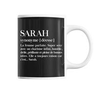 Mug Sarah Définition Déesse Tasse Cadeau Personnalisé